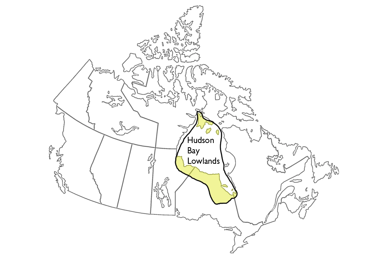 Hudson Bay Lowlands - Canada Driving Directions