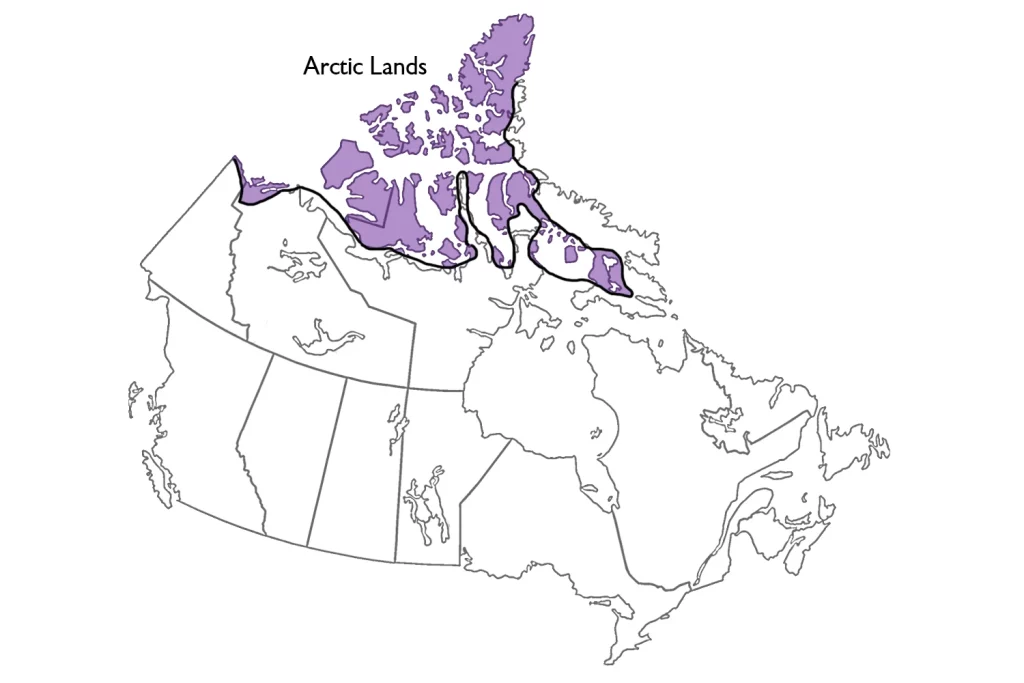 The Arctic Lands of Canada